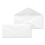 Universal UNV35210 Open-Side Business Envelope, #10, Monarch Flap, Gummed Closure, 4.13 x 9.5, White, 500/Box
