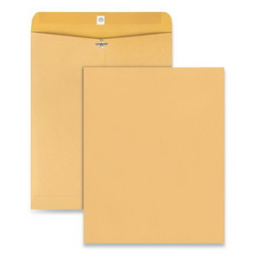 Universal UNV35263 Kraft Clasp Envelope, #105, Square Flap, Clasp/Gummed Closure, 11.5 x 14.5, Brown Kraft, 100/Pack