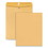 Universal UNV35263 Catalog Envelope, 28 lb Bond Weight Kraft, #105, Square Flap, Clasp/Gummed Closure, 11.5 x 14, Brown Kraft, 100/Pack, Price/PK