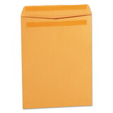 Universal UNV35291 Self-Stick File-Style Envelope, Contemporary, 12 1/2 X 9 1/2, Brown, 250/box