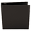 Universal UNV35411 Economy Non-View Round Ring Binder With Label Holder, 3" Capacity, Black, Price/EA