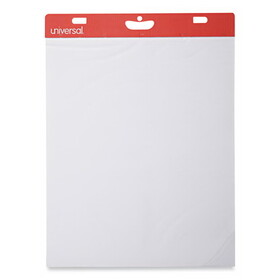 Universal UNV35603 Self-Stick Easel Pads, Unruled, 25 X 30, White, 2 30-Sheet Pads/carton