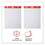 Universal UNV35603 Self-Stick Easel Pads, Unruled, 25 X 30, White, 2 30-Sheet Pads/carton, Price/CT
