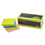 Universal UNV35612 Self-Stick Note Pads, 3" x 3", Assorted Neon Colors, 100 Sheets/Pad, 12 Pads/Pack, Price/PK