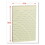 Universal UNV35673 Standard Self-Stick Notes, Lined, 4 X 6, Yellow, 100-Sheet, 12/pack, Price/PK