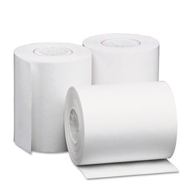 Universal UNV35760 Single-Ply Thermal Paper Rolls, 2 1/4" X 80 Ft, White, 50/carton