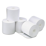 Universal UNV35764 Single-Ply Thermal Paper Rolls, 3 1/8