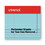 Universal UNV35850 Colored Perforated Note Pads, Narrow Rule, 5 X 8, Blue, 50-Sheet, Dozen, Price/DZ