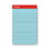 Universal UNV35850 Colored Perforated Note Pads, Narrow Rule, 5 X 8, Blue, 50-Sheet, Dozen, Price/DZ