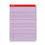 Universal UNV35884 Colored Perforated Note Pads, 8-1/2 X 11, Orchid, 50-Sheet, Dozen, Price/DZ
