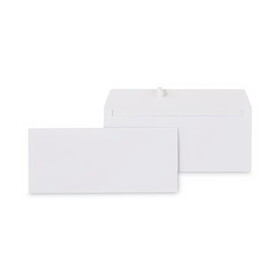 Universal UNV36002 Peel Seal Strip Business Envelope, #10, Square Flap, Self-Adhesive Closure, 4.13 x 9.5, White, 100/Box