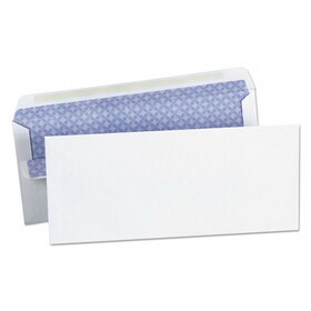 Universal UNV36101 Self-Seal Security Tint Business Envelope, #10, Square Flap, Self-Adhesive Closure, 4.13 x 9.5, White, 500/Box