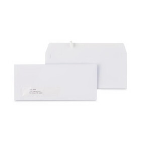 Universal UNV36322 Open-Side Business Envelope, 1 Window, #10, Commercial Flap, Gummed Closure, 4.13 x 9.5, White, 250/Box
