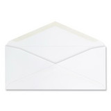 Universal UNV36329 Open-Side Business Envelope, #10, Commercial Flap, Gummed Closure, 4.25 x 9.63, White, 125/Box