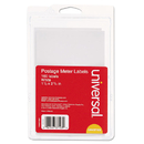 Universal UNV37103 Self-Adhesive Postage Meter Labels, 1-1/2w X 2-3/4 Or 5-1/2, We, 40 Sheets/pack