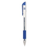 Universal UNV39511 Roller Ball Stick Gel Pen, Blue Ink, Medium, Dozen