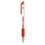 Universal UNV39512 Roller Ball Stick Gel Pen, Red Ink, Medium, Dozen, Price/DZ
