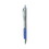 Universal 39721 Comfort Grip Retractable Gel Pen, Medium 0.7mm, Blue Ink, Silver Barrel, Dozen, Price/DZ