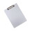 Universal UNV40301 Aluminum Clipboard with Low Profile Clip, 0.5" Clip Capacity, Holds 8.5 x 11 Sheets, Aluminum, Price/EA