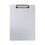 Universal UNV40301 Aluminum Clipboard with Low Profile Clip, 0.5" Clip Capacity, Holds 8.5 x 11 Sheets, Aluminum, Price/EA