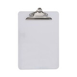 Universal UNV40308 Plastic Clipboard With High Capacity Clip, 1