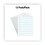 Universal UNV41000 Glue Top Writing Pads, Narrow Rule, Letter, White, 50-Sheet Pads/pack, Dozen, Price/DZ