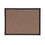 Universal UNV43021 Tech Cork Board, 24 x 18, Brown Surface, Black Aluminum Frame, Price/EA