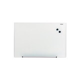 Universal UNV43202 Frameless Magnetic Glass Marker Board, 36