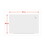 Universal UNV43204 Frameless Magnetic Glass Marker Board, 72" x 48", White, Price/EA