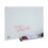 Universal UNV43234 Frameless Glass Marker Board, 72 x 48, White Surface, Price/EA