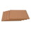 Universal UNV43404 Cork Tile Panels, 12 x 12, Brown Surface, 4/Pack, Price/PK