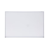 Universal UNV43623 Dry Erase Board, Melamine, 36 X 24, Satin-Finished Aluminum Frame
