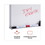 Universal UNV43623 Melamine Dry Erase Board with Aluminum Frame, 36 x 24, White Surface, Anodized Aluminum Frame, Price/EA