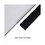 Universal UNV43628 Design Series Deluxe Dry Erase Board, 36 x 24, White Surface, Black Anodized Aluminum Frame, Price/EA