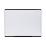 Universal UNV43629 Dry Erase Board, Melamine, 48 X 36, Black Frame