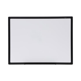 Universal UNV43630 Design Series Deluxe Dry Erase Board, 24 x 18, White Surface, Black Anodized Aluminum Frame