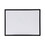 Universal UNV43630 Design Series Deluxe Dry Erase Board, 24 x 18, White Surface, Black Anodized Aluminum Frame, Price/EA