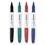 Universal UNV43670 Pen Style Dry Erase Markers, Fine Tip, Assorted, 4/set, Price/ST