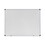 Universal UNV43724 Dry Erase Board, Melamine, 48 X 36, White, Black/gray Aluminum/plastic Frame, Price/EA