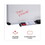 Universal UNV43725 Dry Erase Board, Melamine, 72 X 48, White, Black/gray Aluminum/plastic Frame, Price/EA