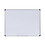 Universal UNV43734 Magnetic Steel Dry Erase Board, 48 X 36, White, Aluminum Frame, Price/EA