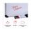 Universal UNV43742 Cork/dry Erase Board, Melamine, 24 X 18, Black/gray Aluminum/plastic Frame, Price/EA