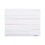 Universal UNV43911 Lap/Learning Dry-Erase Board, Penmanship Ruled, 11.75 x 8.75, White Surface, 6/Pack, Price/PK