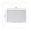 Universal UNV44624 Deluxe Melamine Dry Erase Board, 36 x 24, Melamine White Surface, Silver Aluminum Frame, Price/EA