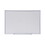 Universal UNV44624 Deluxe Melamine Dry Erase Board, 36 x 24, Melamine White Surface, Silver Aluminum Frame, Price/EA