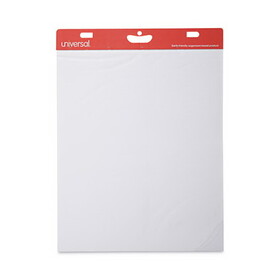 Universal UNV45600 Sugarcane Based Easel Pads, Unruled, 27 X 34, White, 50 Sheets, 2 Pads/pack