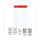 Universal UNV46300 Perforated Edge Writing Pad, Narrow Rule, 5 X 8, White, 50-Sheet, Dozen, Price/DZ