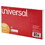 Universal UNV47250 Ruled Index Cards, 5 X 8, White, 100/pack, Price/PK