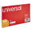 Universal UNV47250 Ruled Index Cards, 5 X 8, White, 100/pack, Price/PK