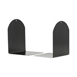 Universal UNV54071 Magnetic Bookends, 6 x 5 x 7, Metal, Black, 1 Pair